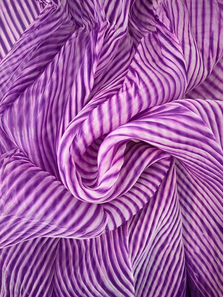 Purple Pure Organza Saree By Rajasthani Creation
