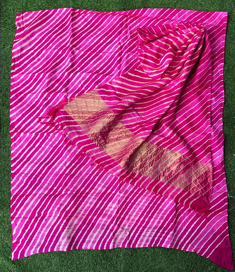 Pure Tusser Silk Suit Kurta and Dupatta
