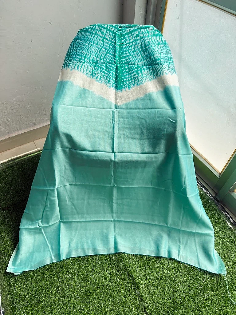 Pure Chanderi Shibori Dress
