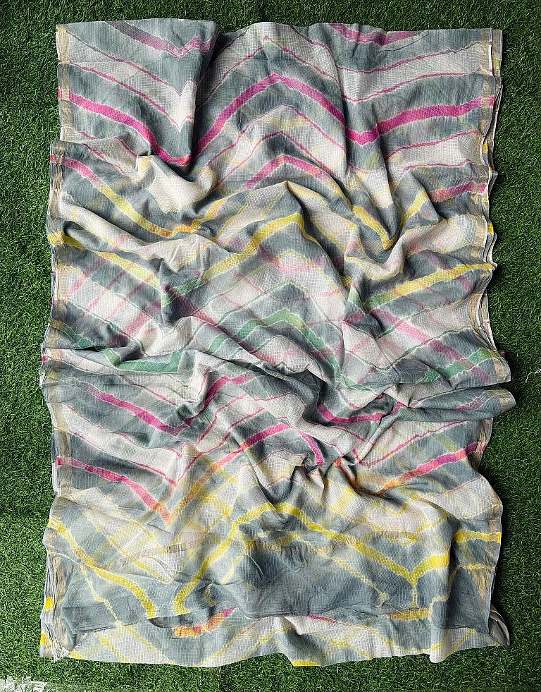 Pure Kota Cotton Saree - Image 2