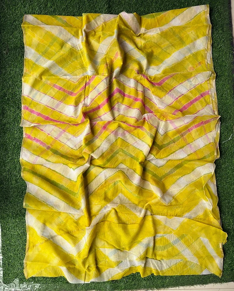 Pure Kota Cotton Saree - Image 2