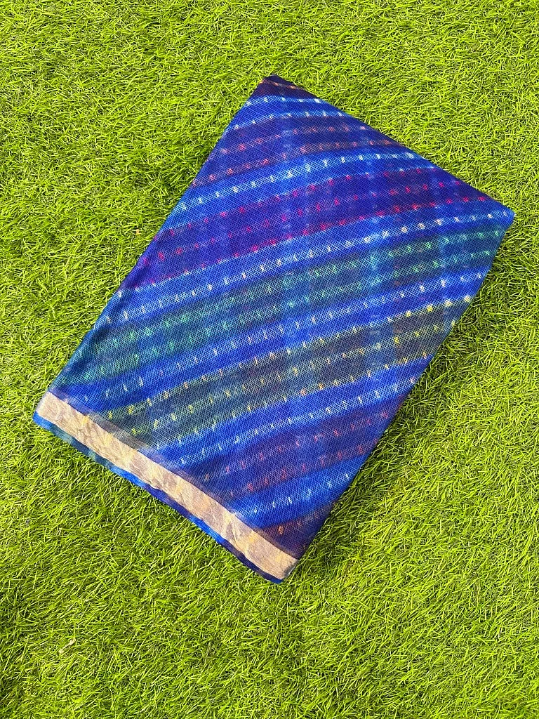 Pure Kota Silk Satrangi Motra Saree