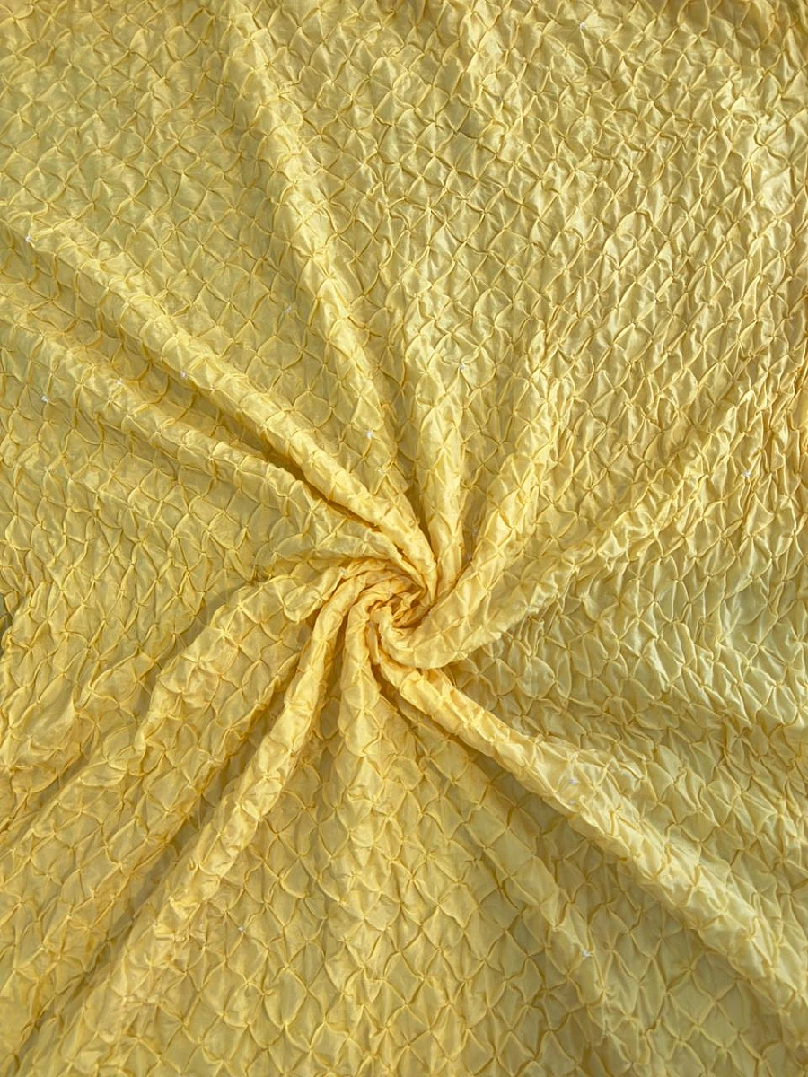 Soft Pastels, Timeless Bandhni ✨ Yellow - Image 2