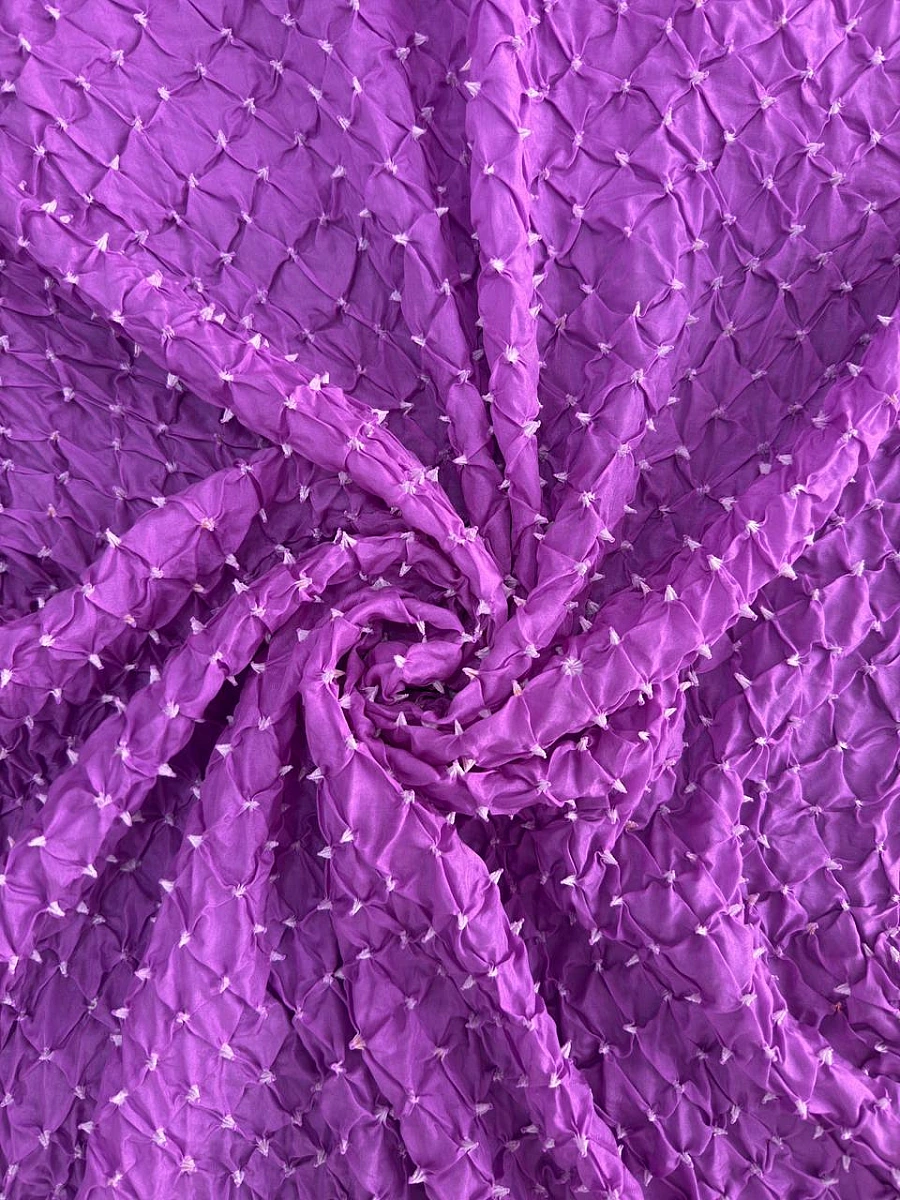Soft Pastels, Timeless Bandhni ✨ Purple - Image 2