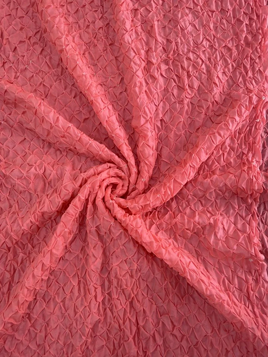 Soft Pastels, Timeless Bandhni ✨ Baby Pink - Image 2