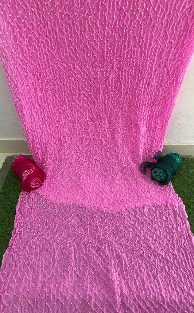 Soft Pastels, Timeless Bandhni ✨ Pink