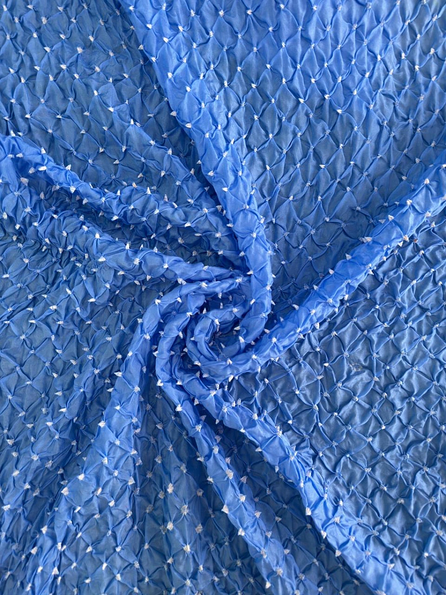 Soft Pastels, Timeless Bandhni ✨ Blue - Image 2