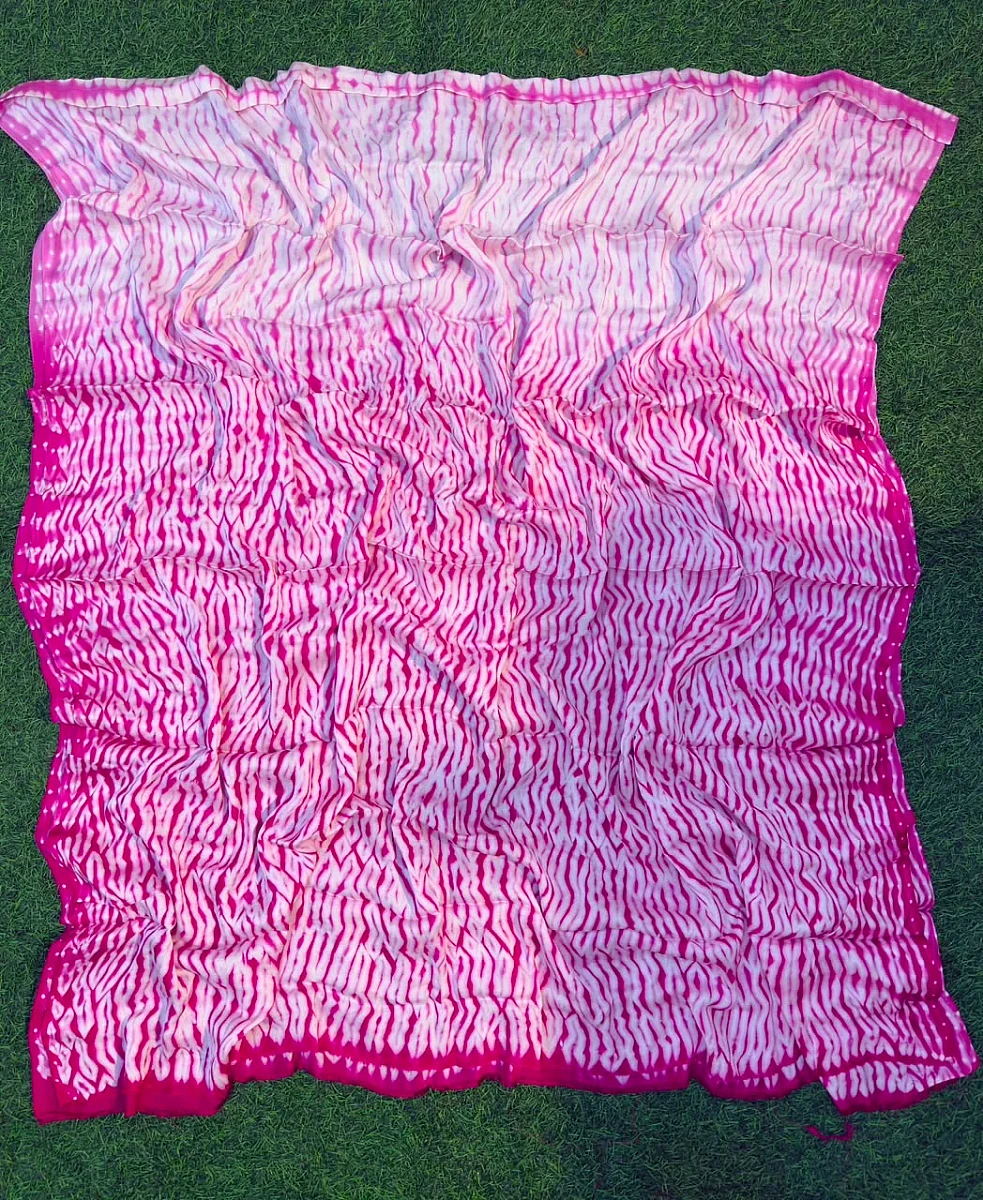 Dark Pink Modal Shibori - Image 2