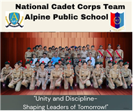 An inspiring day with our NCC Officers – guiding our cadets towards discipline, unity, and leadership!
