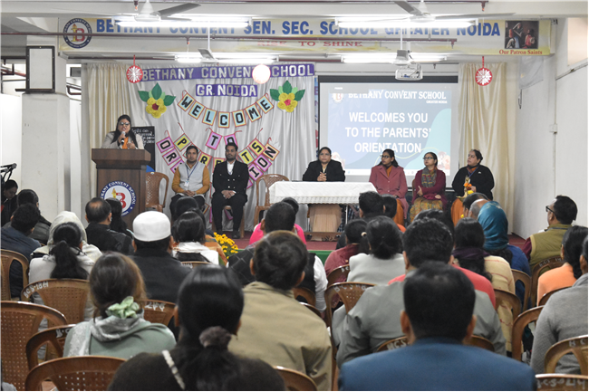 Parents Orientation Program at Bethany Convent School, Greater Noida