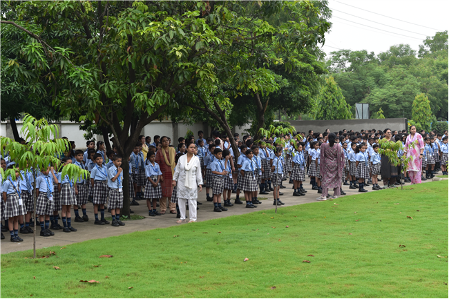 Special Assembly – Welcoming Students Back to Bethany Convent School, Greater Noida!
