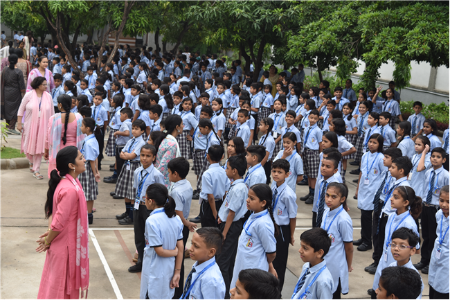Special Assembly – Welcoming Students Back to Bethany Convent School, Greater Noida!