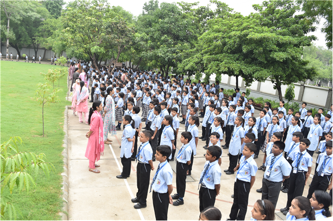 Special Assembly – Welcoming Students Back to Bethany Convent School, Greater Noida!