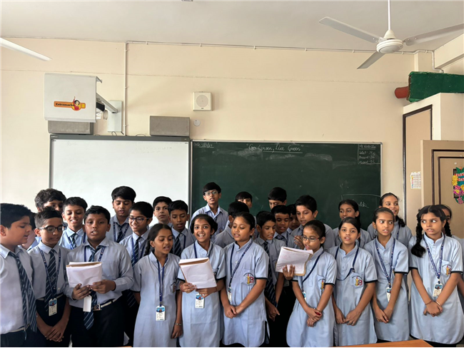 Go Green Week: Day-5 (Song and Rhymes)