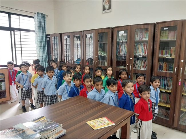 our KG children enjoyed an educational visit