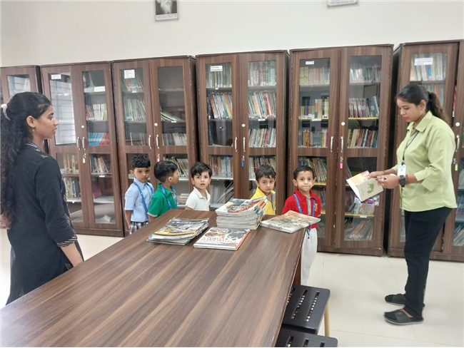 our KG children enjoyed an educational visit