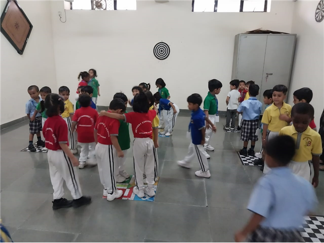 our KG children enjoyed an educational visit