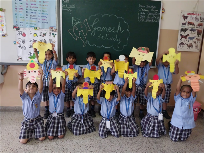 My Friend Ganesha Face Mask Making Activity