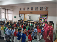our KG children enjoyed an educational visit