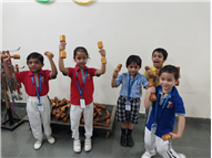 our KG children enjoyed an educational visit