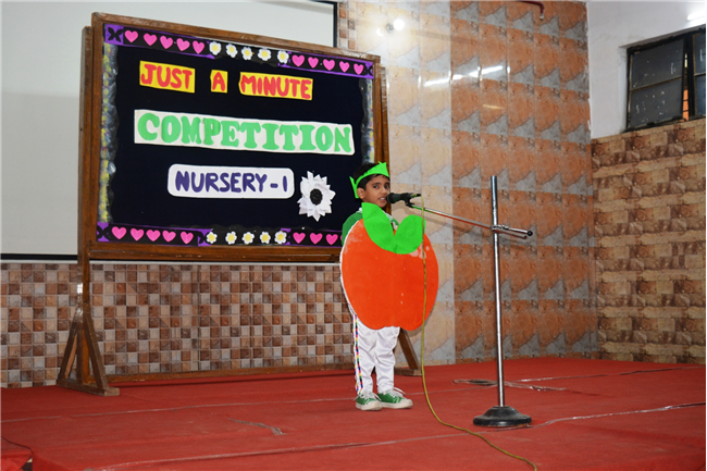 JUST A MINUTE ACTIVITY, NURSERY TO 1 (2025-26)