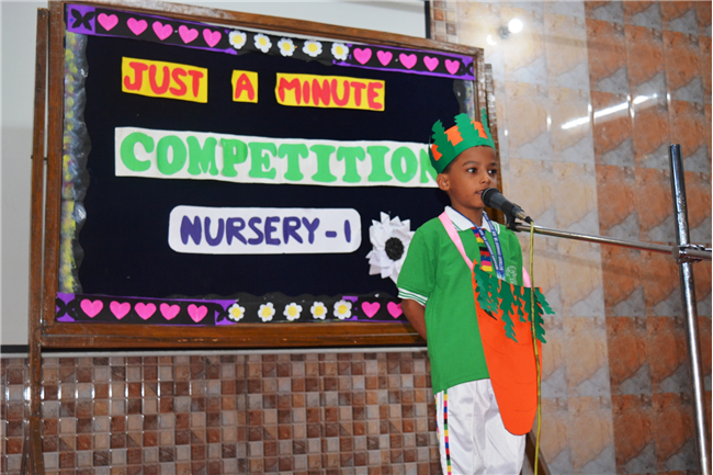 JUST A MINUTE ACTIVITY, NURSERY TO 1 (2025-26)