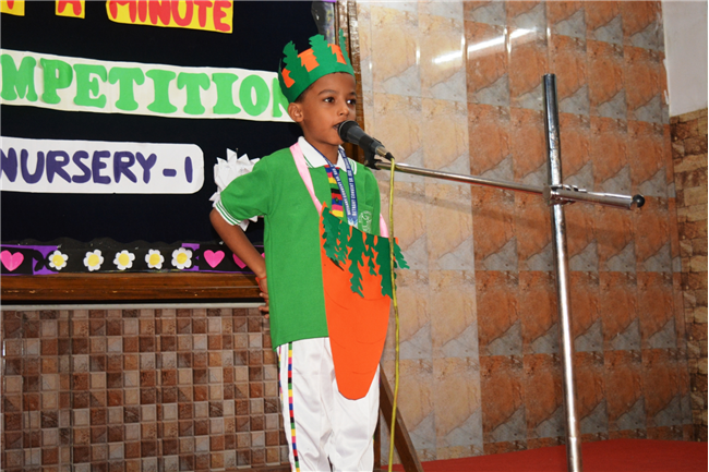 JUST A MINUTE ACTIVITY, NURSERY TO 1 (2025-26)