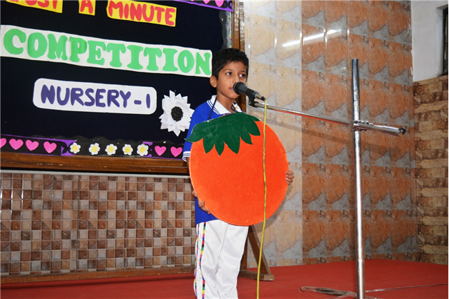 JUST A MINUTE ACTIVITY, NURSERY TO 1 (2025-26)