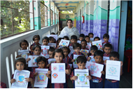 RANGOLI MAKING ACTIVITY