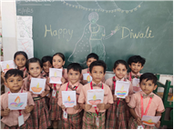 CLASS LKG DIWALI ACTIVITY
