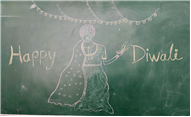 CLASS LKG DIWALI ACTIVITY