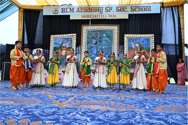Grand Celebration of the Three-Day ‘Shreshtha’ Inter-House Competition at BLM Academy
