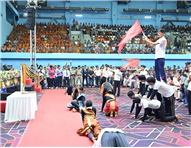 A Historic Beginning: Vande Mataram & Yoga Presentation by BLM Academy at Uttarakhand’s First Sports University