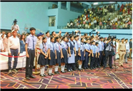 A Historic Beginning: Vande Mataram & Yoga Presentation by BLM Academy at Uttarakhand’s First Sports University