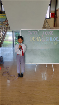 Inter-House Doha and Shlok Competition