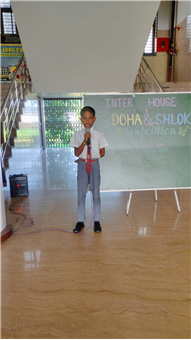 Inter-House Doha and Shlok Competition