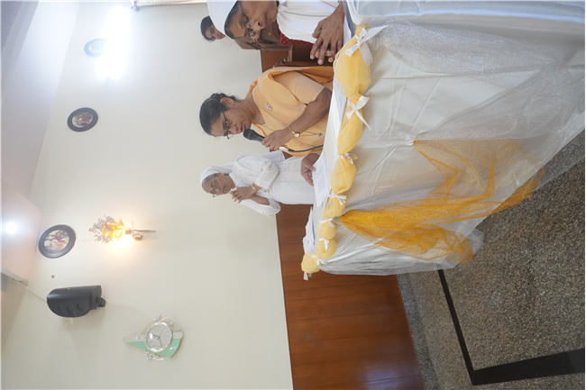 Golden Jubilee of Sr. Bernedette CJ and Silver Jubilee of Sr. Prasanna CJ Celebrated on 2nd February 2025.