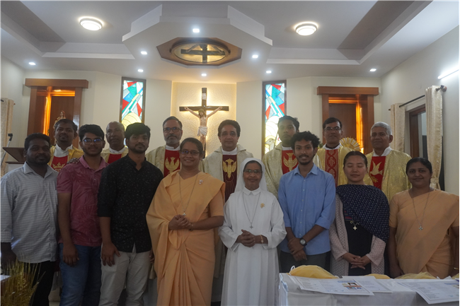 Golden Jubilee of Sr. Bernedette CJ and Silver Jubilee of Sr. Prasanna CJ Celebrated on 2nd February 2025.