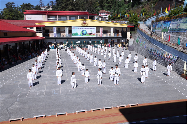 CJM Hampton Court Celebrates 104th Annual Drill Fiesta and Prize Distribution with the Theme “Conservation of Environment”