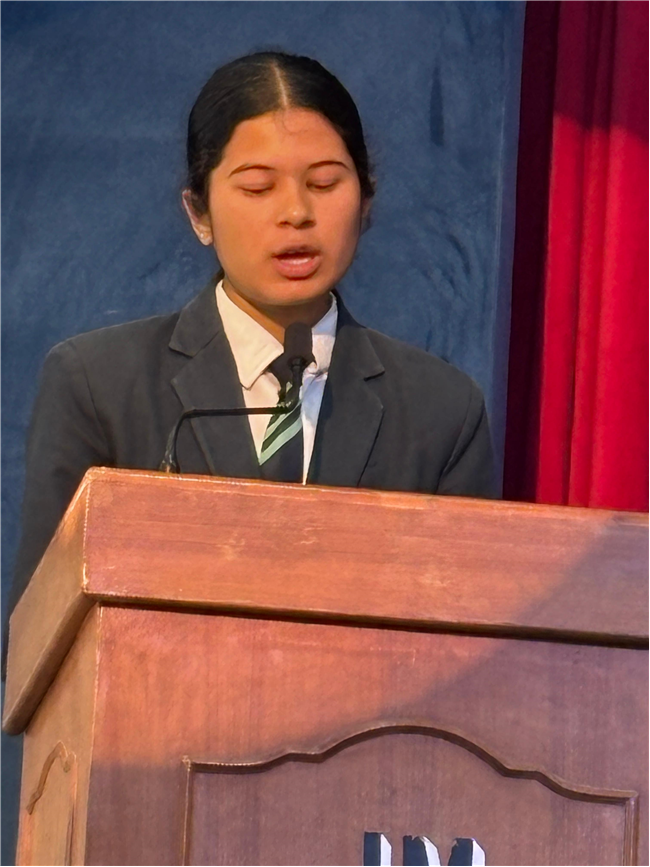 Class 12th Special Assembly : Down the memory lane