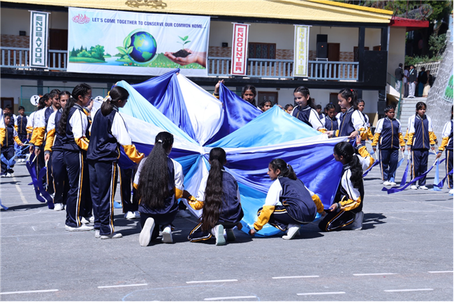 CJM Hampton Court Celebrates 104th Annual Drill Fiesta and Prize Distribution with the Theme “Conservation of Environment”