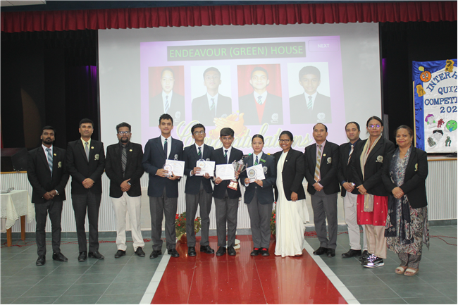 Inter-house Quiz Competition 2025