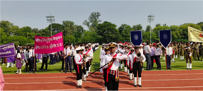 Sansad Khel Mahotsav, Band Display, Jhansi