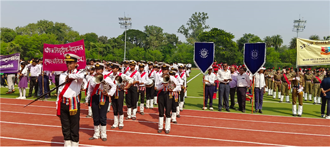 Sansad Khel Mahotsav, Band Display, Jhansi
