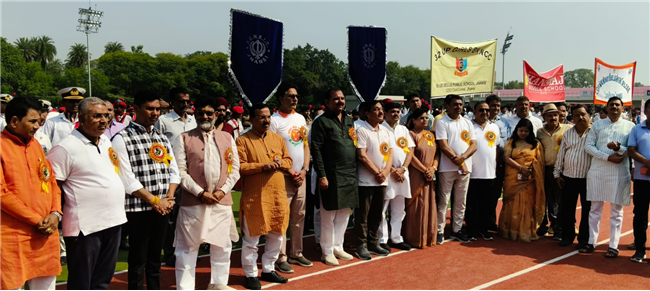 Sansad Khel Mahotsav, Band Display, Jhansi