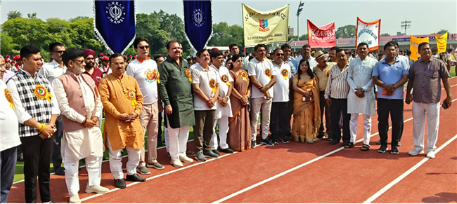Sansad Khel Mahotsav, Band Display, Jhansi