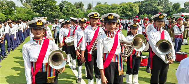 Sansad Khel Mahotsav, Band Display, Jhansi