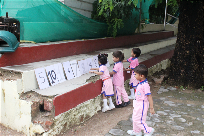 Number Recognition Activity - (LKG A & B)