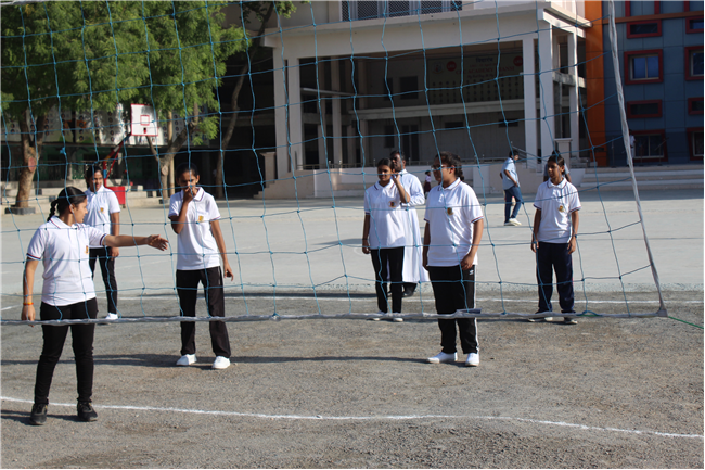 Volley Ball Match - NCC Girls