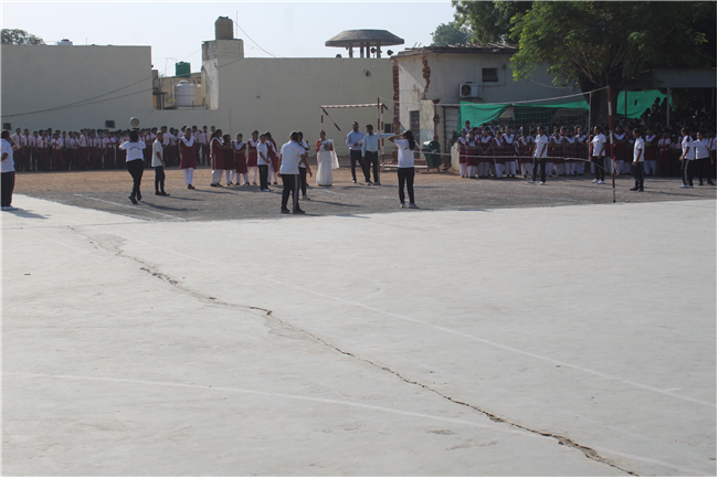 Volley Ball Match - NCC Girls